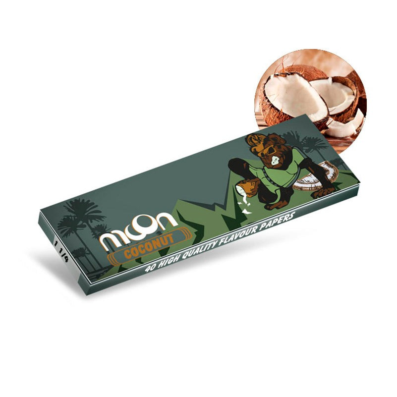 Papel 1 1/4 Ultrafino sabor Coco Expositor 20 librillos