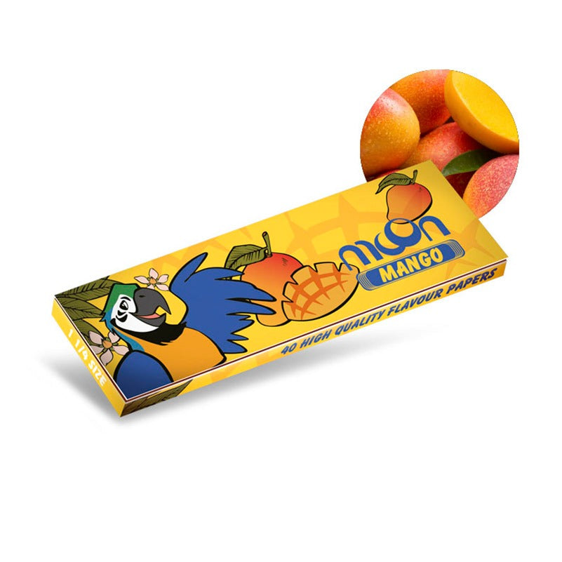 Papel 1 1/4 Ultrafino sabor Mango Expositor 20 librillos