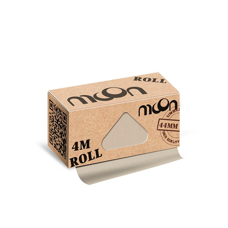 Expositor 24 Rollos Papel de Liar Ultrafino Sin Blanquear 44mm x 4 Metros Moon