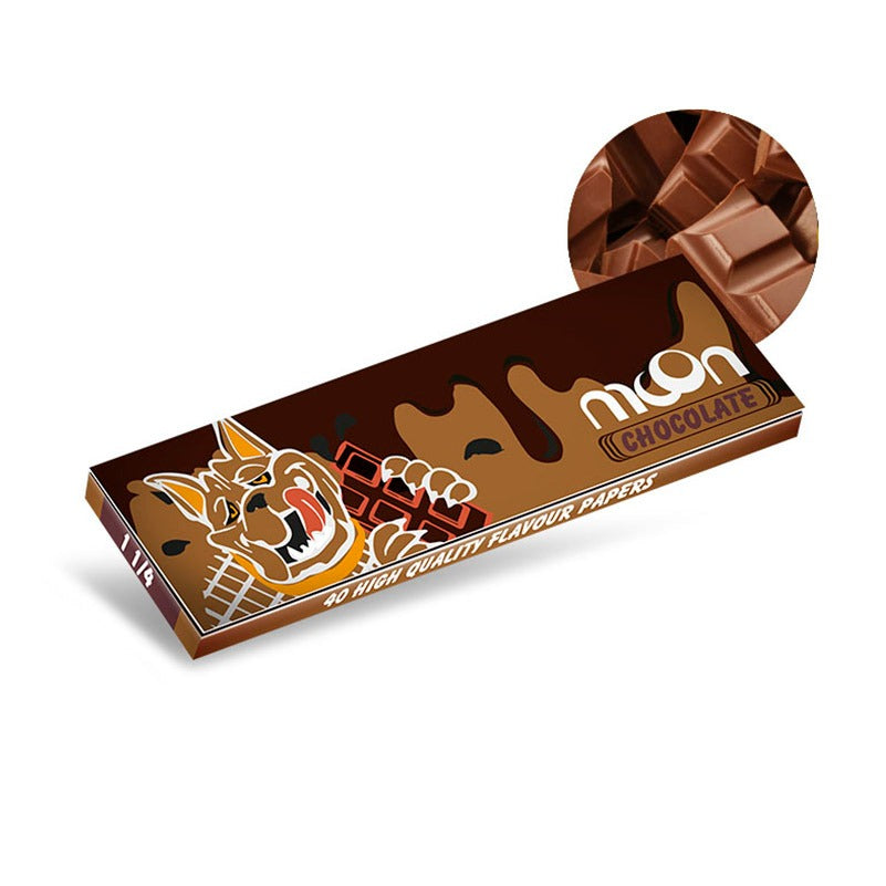 Papel 1 1/4 Ultrafino sabor Chocolate Expositor 20 librillos