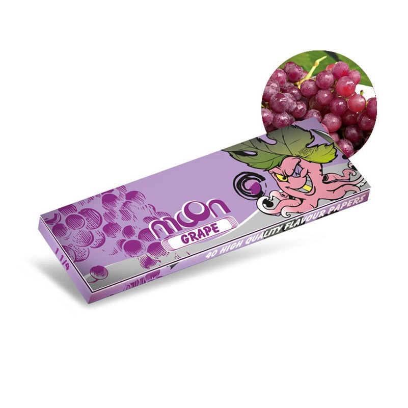 Papel 1 1/4 Ultrafino sabor Uva Roja Expositor 20 librillos