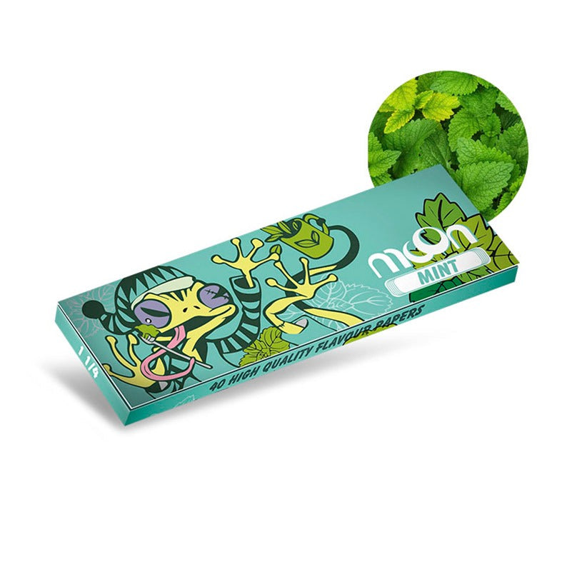 Papel 1 1/4 Ultrafino sabor Menta Expositor 20 librillos